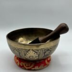 Mantra Carving Handmade Tibetan Singing Bowl