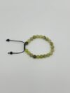 Yellow Jade Stone Beads Bracelet