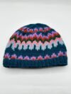 Handknit Multicolor Fair Isle woolen Beanie