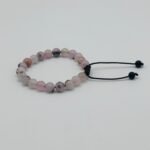 Moss Rose Quartz Stone Beads Bracelet