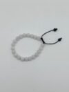 Serene White Stone Beads Bracelet
