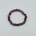 Ruby Zoisite Stone Beads Bracelet