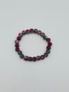 Ruby Zoisite Stone Beads Bracelet