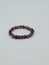 Ruby Zoisite Stone Beads Bracelet