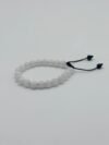 Serene White Stone Beads Bracelet
