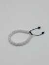 Serene White Stone Beads Bracelet