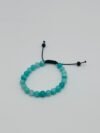 Aquamarine Stone Beads Bracelet