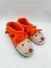 Whimsical Jester Felt Slippers