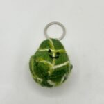 Smiling Cabbage Felt Key Ring