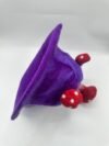 Enchanted Purple Mushroom Felt Hat