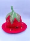 Strawberry Felt Hat