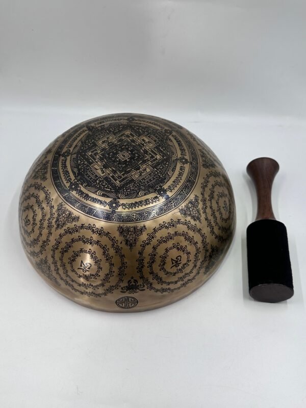 Colorful Buddha Mandala Singing Bowl