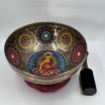 Colorful Buddha Mandala Singing Bowl