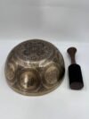 Tibetan Mandala Singing Bowl with Deity Art