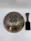 Tibetan Mandala Singing Bowl with Deity Art