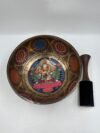 Hand Painted Chenrezig Singing Bowl