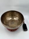 Mantra Carved Chakra Healing Singing Bowl