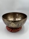Mantra Carved Chakra Healing Singing Bowl