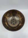 Mantra With Mandala Handmade Singing Bowl