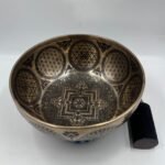 Sri Yantra with Flower of Life Singing Bowl