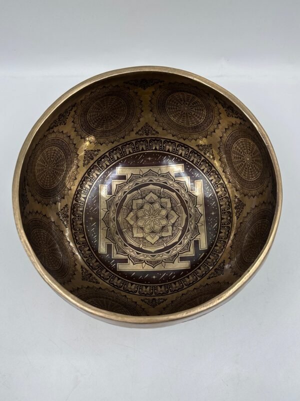 Sri Yantra mandala Singing Bowl