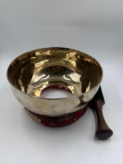 Hand Hammered Knee Healing Singing Bowl