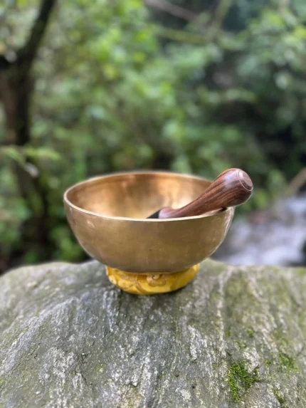 Golden Dim Handmade Singing Bowl