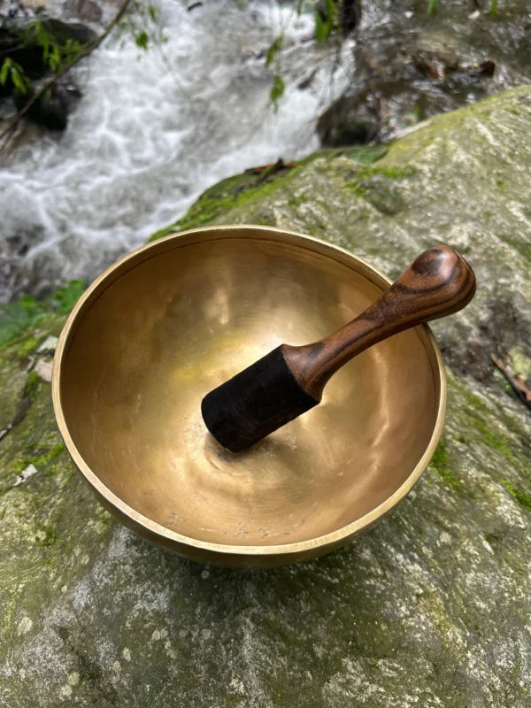 Golden Dim Handmade Singing Bowl