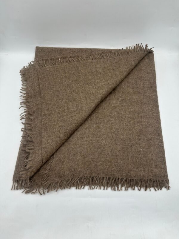 Classic Brown 100% Pashmina Shawl