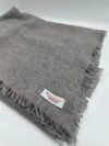 Plain Grey 100% Pashmina Shawl