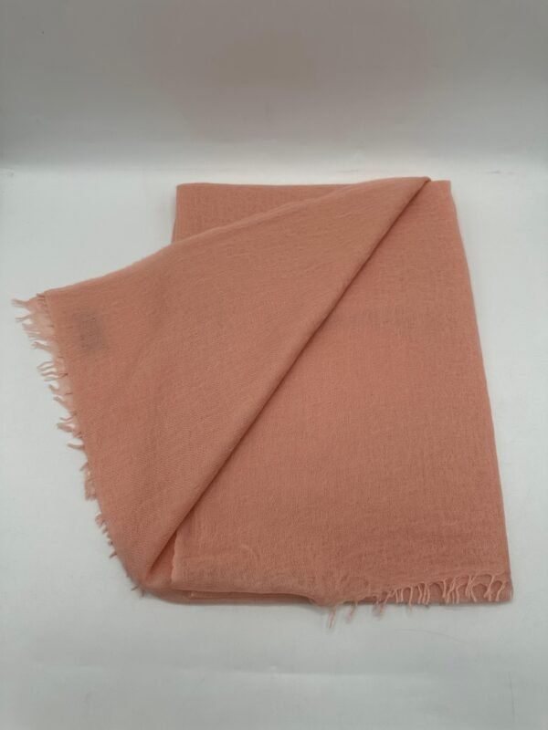 Blush Coral 100% Pure Pashmina Stole