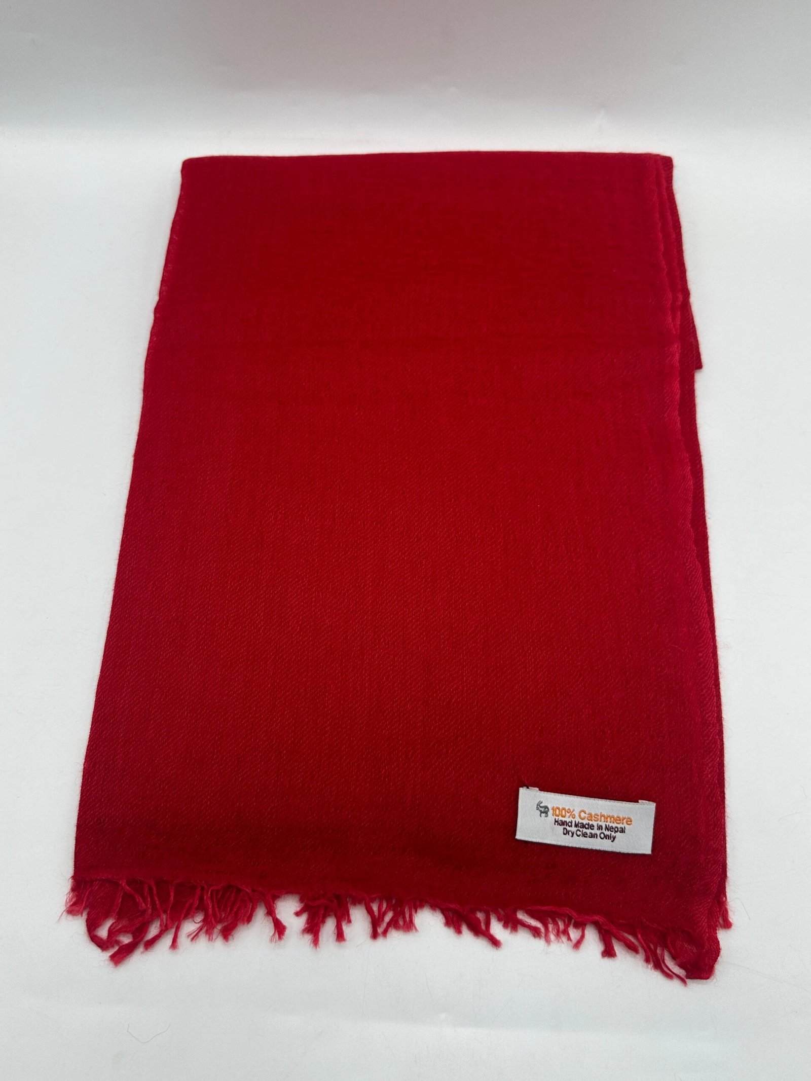 Luxury Red 100% Pashmina Stole Luxury Red 100% Pashmina Stole
