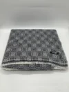 Handwoven Black and White Pashmina Blanket