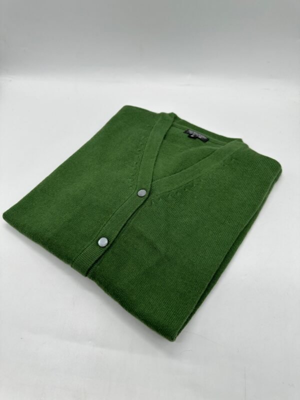 Elegant Forest Green Pashmina Cardigan