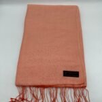 Handmade Peach Water Pashmina Shawl