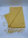 Handmade Yellow Water Pashmina Shawl