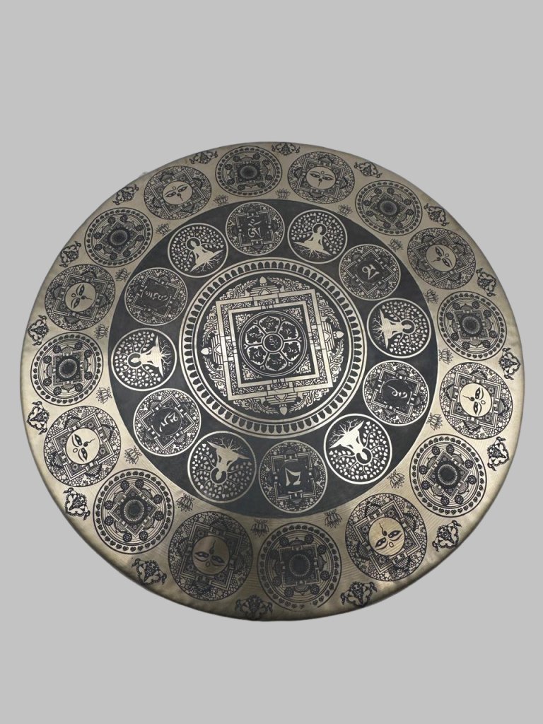 Tibetan Mandala Gong Tibetan Mandala Gong