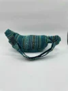 Sustainable Teal Hemp Money Belt