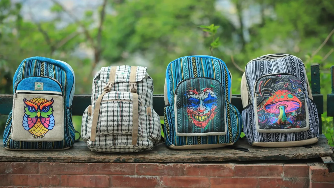 Hemp Backpack from Nepal