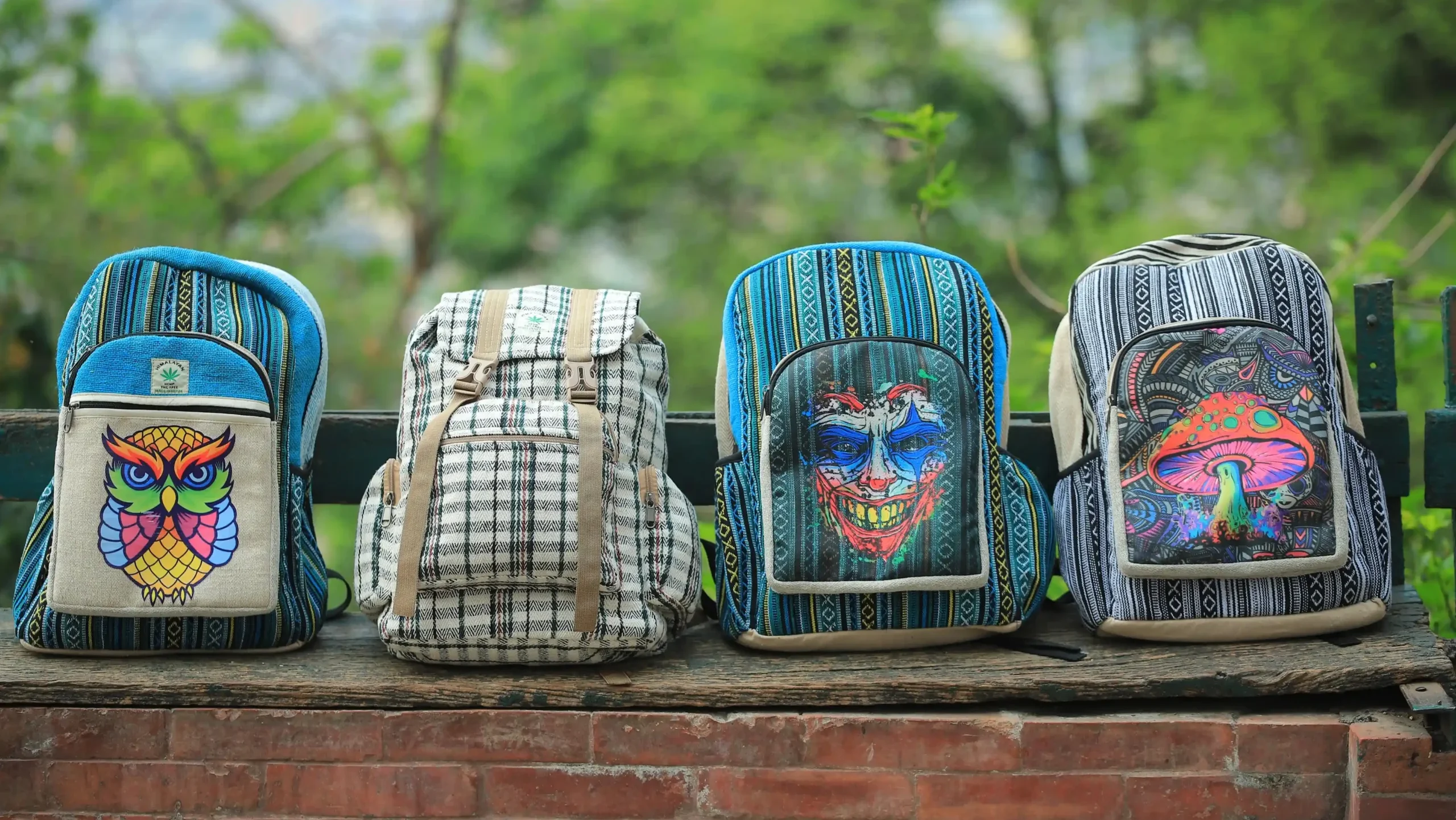 Hemp Backpack from Nepal