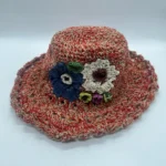 Eco-Friendly Rustic Red Hemp Hat