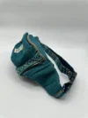 Sustainable Teal Hemp Money Belt