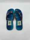 Tie dye hemp slipper