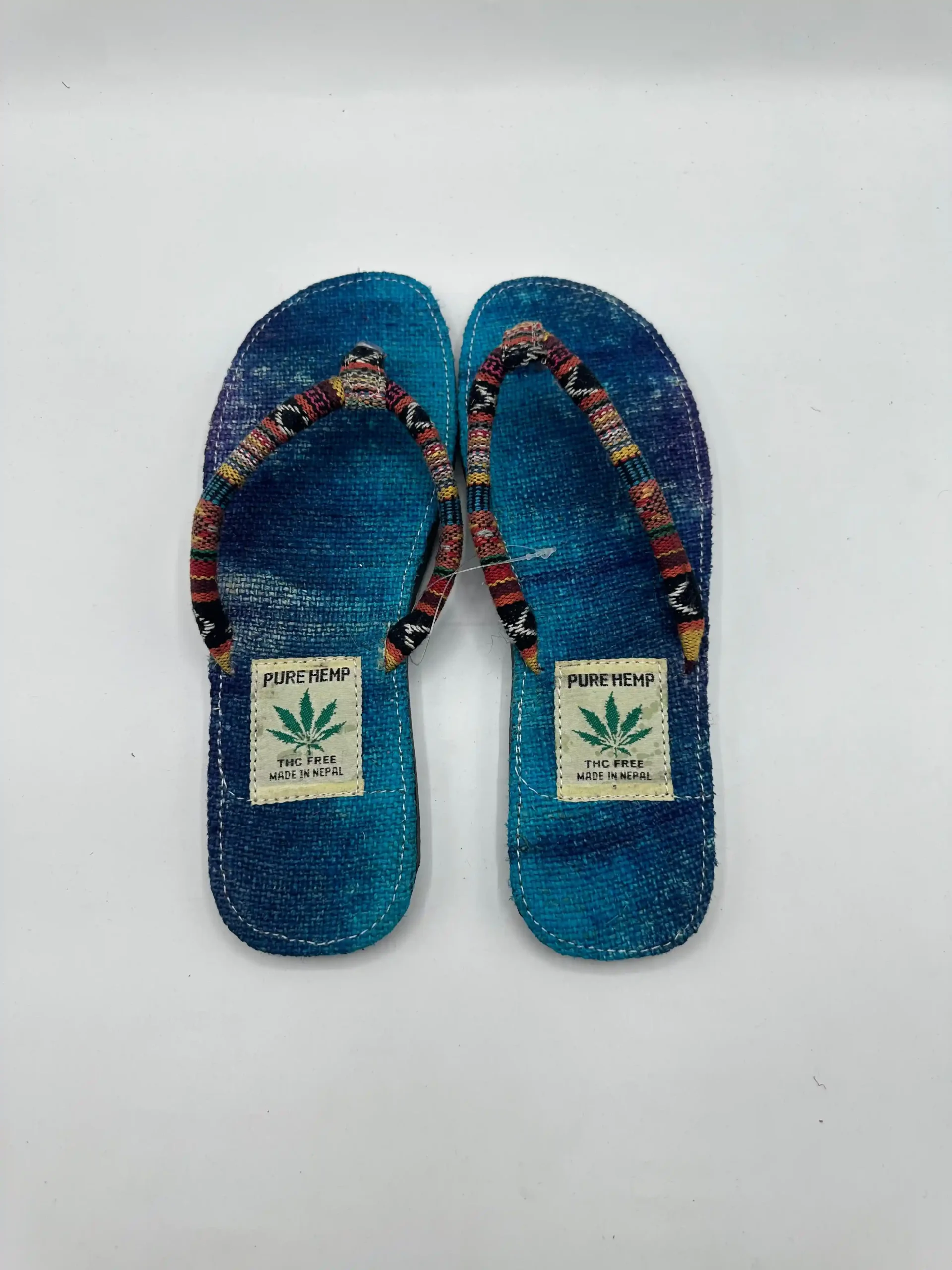 Tie dye hemp slipper Tie dye hemp slipper