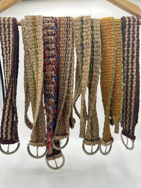 Handmade Hemp Belt