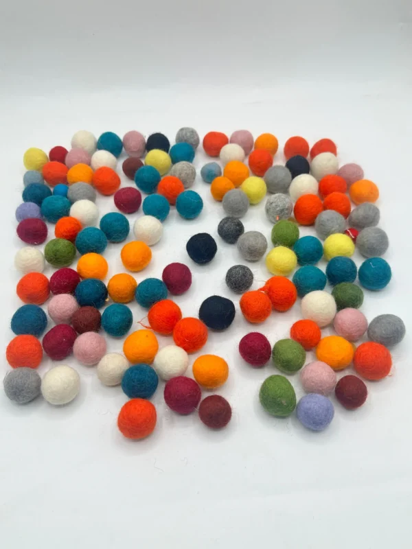 Handcrafts gallery product category felt balls