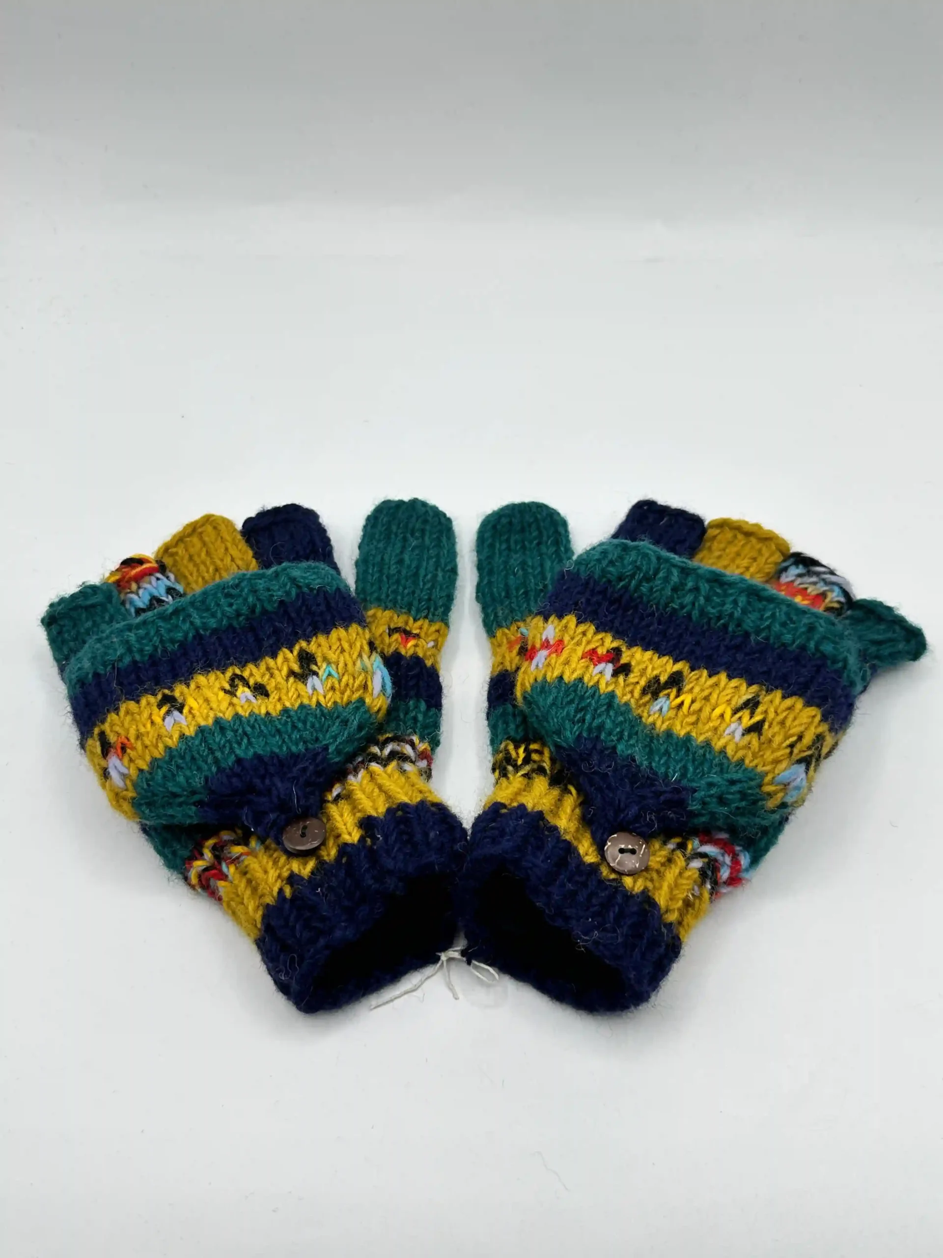 Boho Style Handmade Woolen Gloves Boho Style Handmade Woolen Gloves