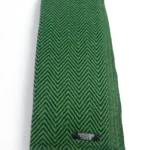 Forest Green Herringbone Pashmina Scarf