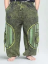 Stonewashed Bohemian Cargo Pants