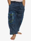 Unisex Boho Cotton Cargo Pants
